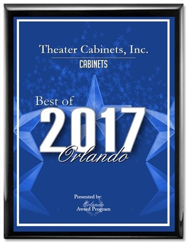 Best of Orlando Award, Theater Cabinets, Inc.